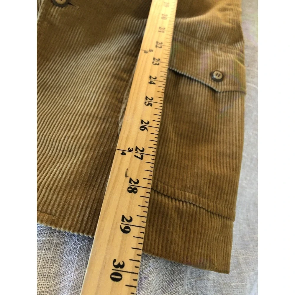 PBM Clothes Blazer Mens 40L Brown Sport Coat Jacket Corduroy Business Casual USA